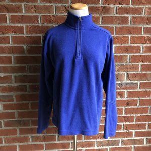 Lands' End Polartec Fleece 1/4 Zip‎ Pullover - Size S